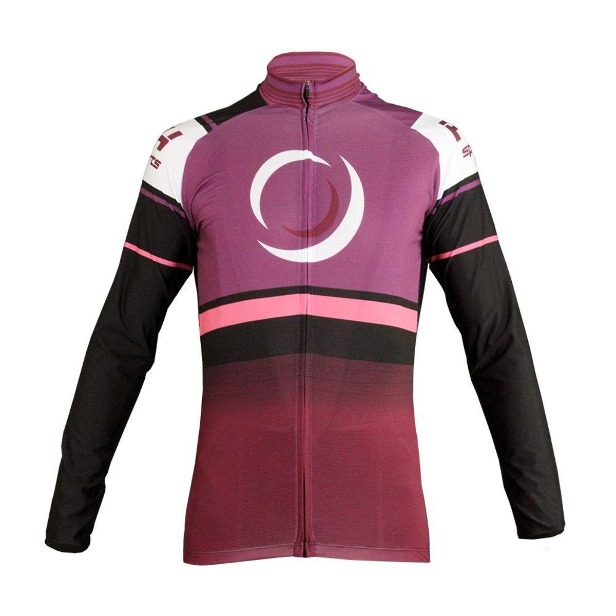 camisa ciclismo manga longa netshoes