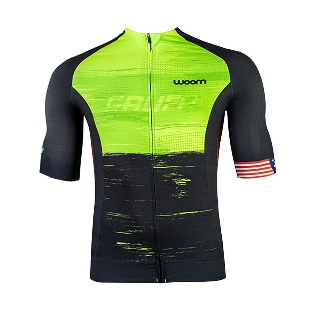 camisa ciclismo masculina woom