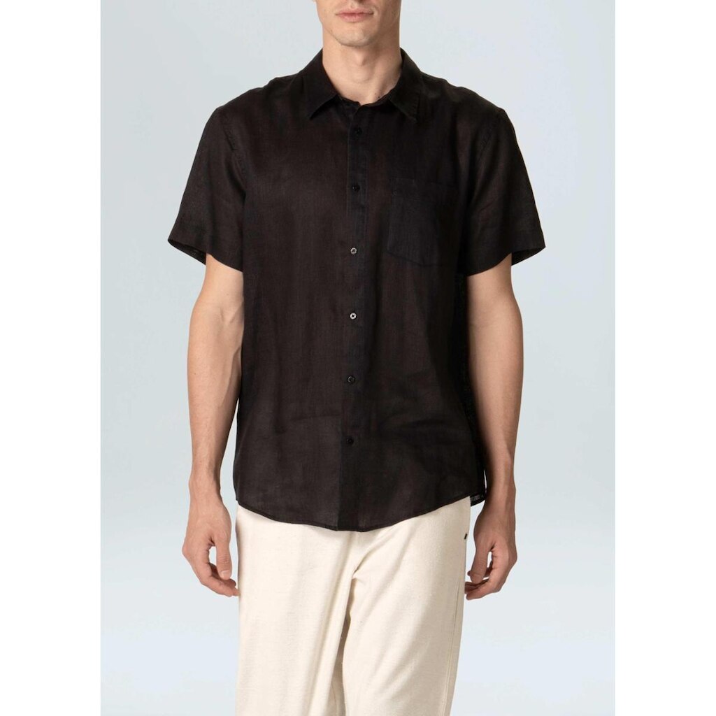 Camisa classic linen mc