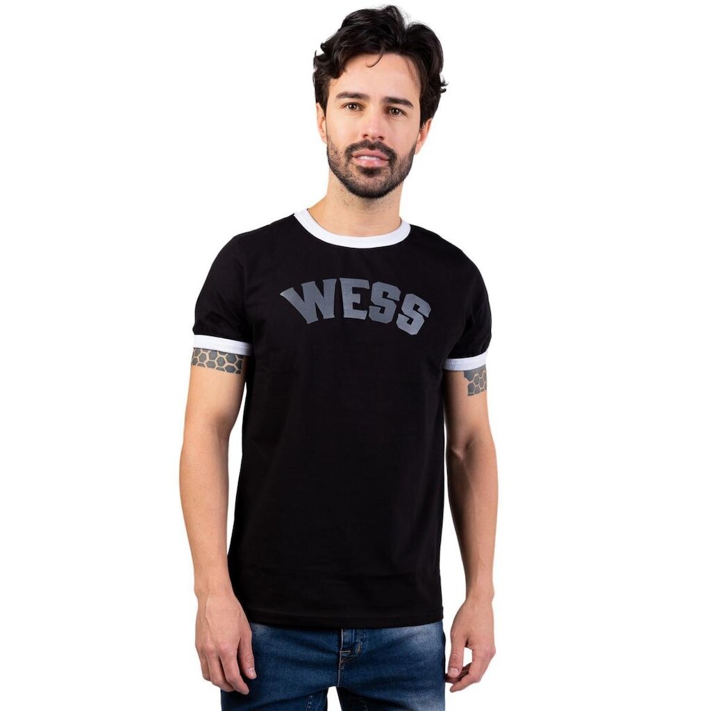 Camisa classic Preta Wess Clothing