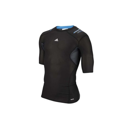 Camisa Compressão Adidas Adipower Térmica Academia W40163 - Preto Menor preço em Camisa Compressão Adidas Adipower Térmica Academia W40163 - Preto