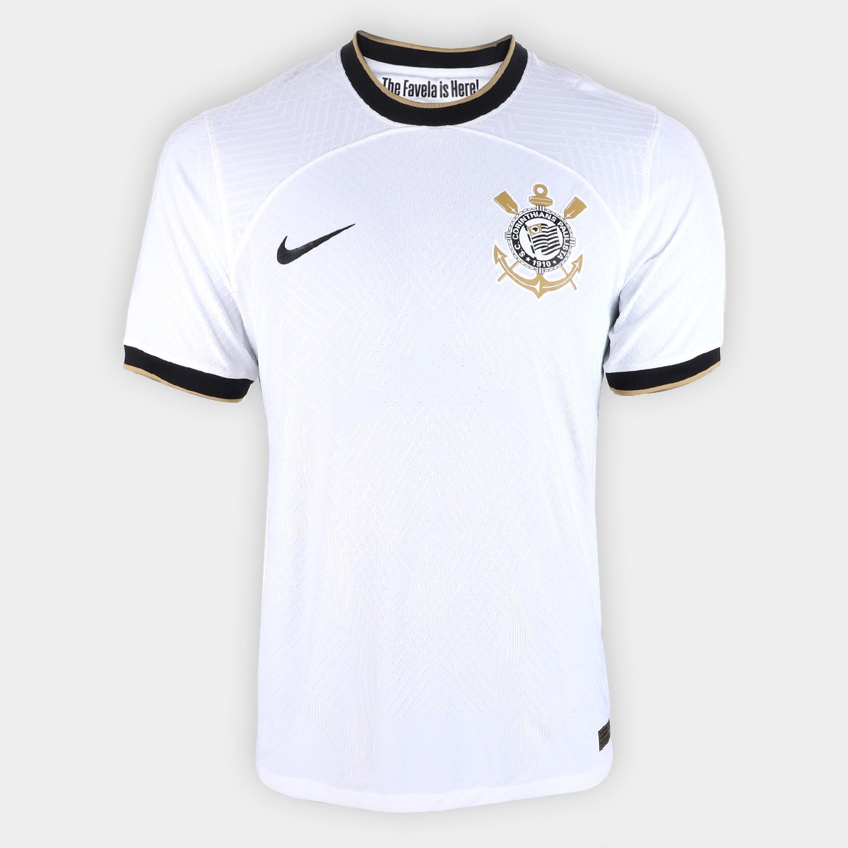 Camisa Corinthians I 22/23 s/n° Jogador Nike Masculina Branco+