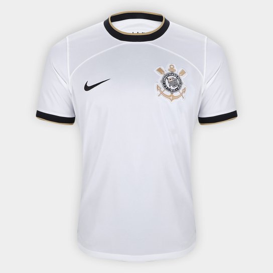 Camisa Corinthians I 22/23 s/n° Torcedor Nike Masculina - Branco+Preto é ruim? Camisa Corinthians I 22/23 s/n° Torcedor Nike Masculina - Branco+Preto é boa?