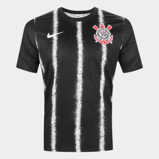 Camisa Corinthians II 21/22 s/n° Estádio Nike Masculina - Preto+Branco é ruim? Camisa Corinthians II 21/22 s/n° Estádio Nike Masculina - Preto+Branco é boa?
