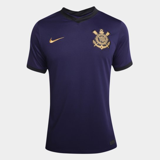 Camisa Corinthians III 21/22 s/n° Torcedor Nike Masculina - Roxo+Preto é ruim? Camisa Corinthians III 21/22 s/n° Torcedor Nike Masculina - Roxo+Preto é boa?
