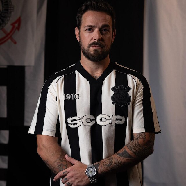 Camisa Corinthians Lifestyle 1910 Listrada SCCP Masculina