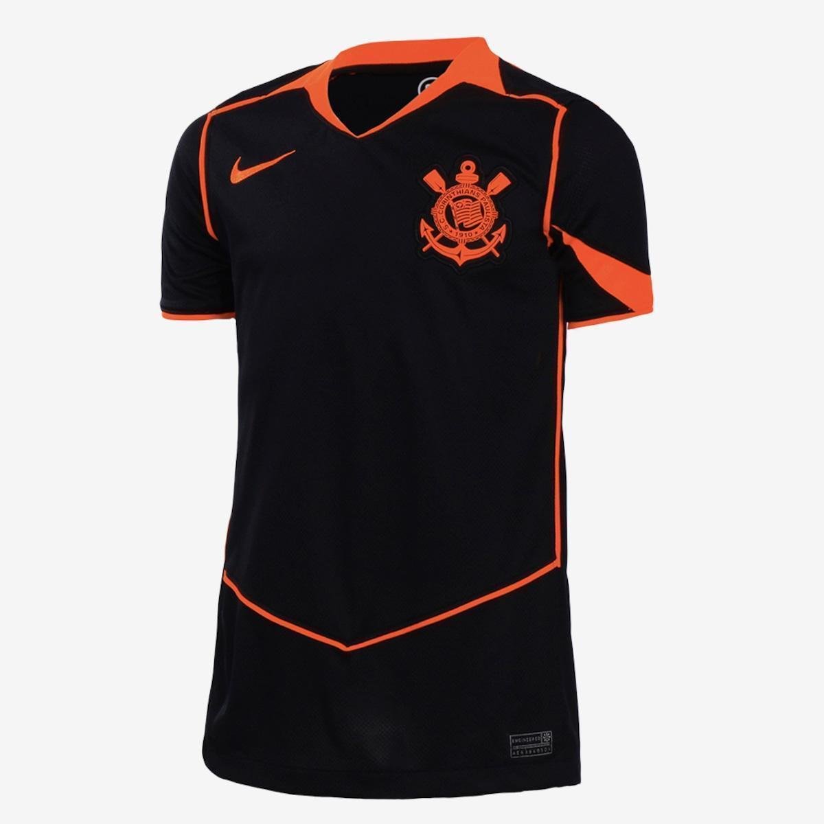 Camisa Corinthians Nike Total 90 III 2025/26 Torcedor Pro Infantil Menor preço em Camisa Corinthians Nike Total 90 III 2025/26 Torcedor Pro Infantil