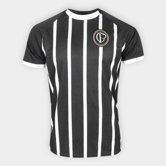 Camisa Corinthians Vintage Collection Masculina - Preto+Branco é ruim? Camisa Corinthians Vintage Collection Masculina - Preto+Branco é boa?