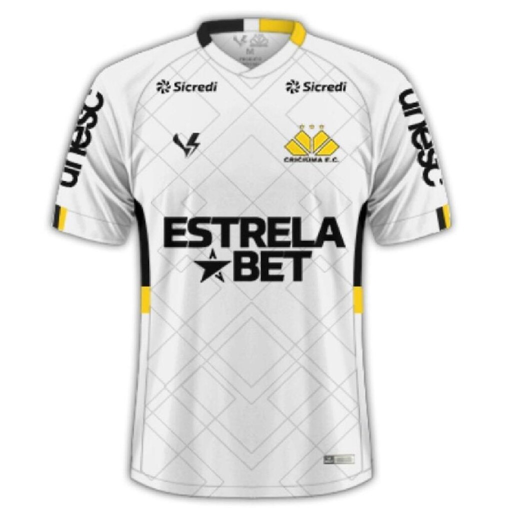 Camisa  Criciúma II 2023  Volt com Patrocínio Masculino
