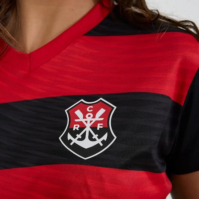 Camisa Cropped Flamengo Movimentar Feminina