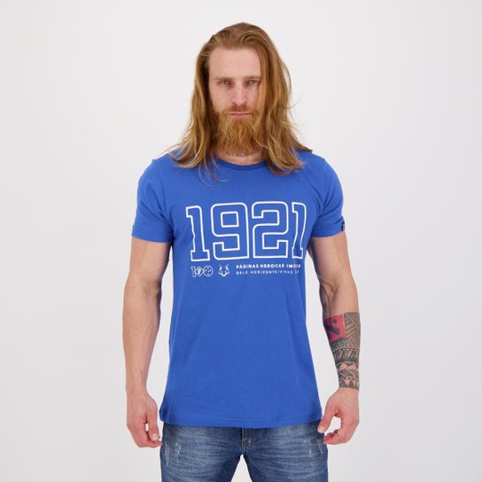 Camisa Cruzeiro 1921 Azul - Azul é ruim? Camisa Cruzeiro 1921 Azul - Azul é boa?