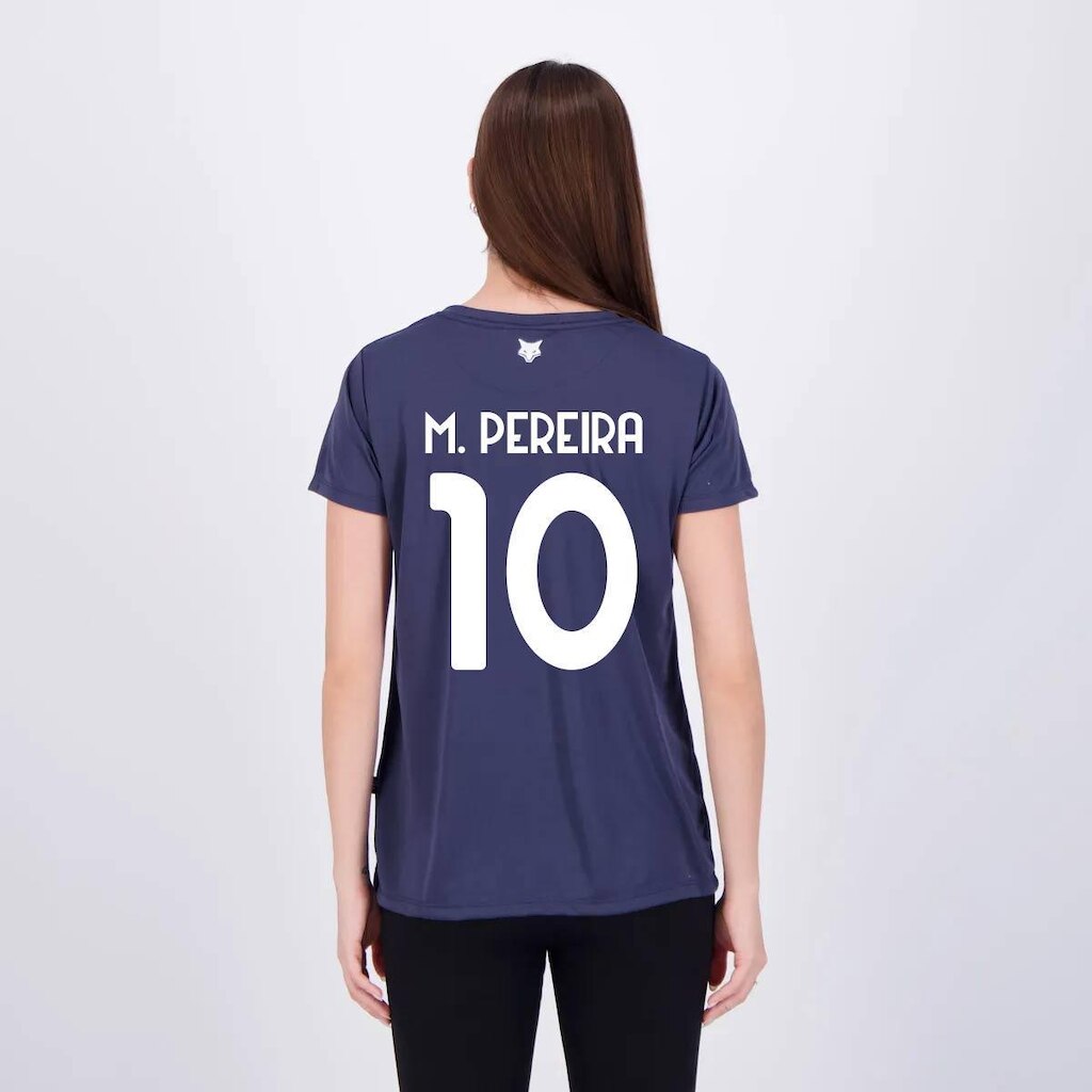 Camisa Cruzeiro Basic Feminina  10 Matheus Pereira
