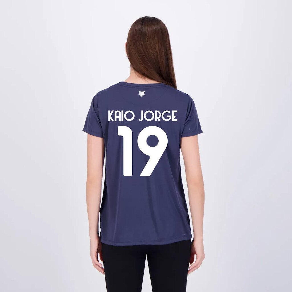 Camisa Cruzeiro Basic Feminina  19 Kaio Jorge