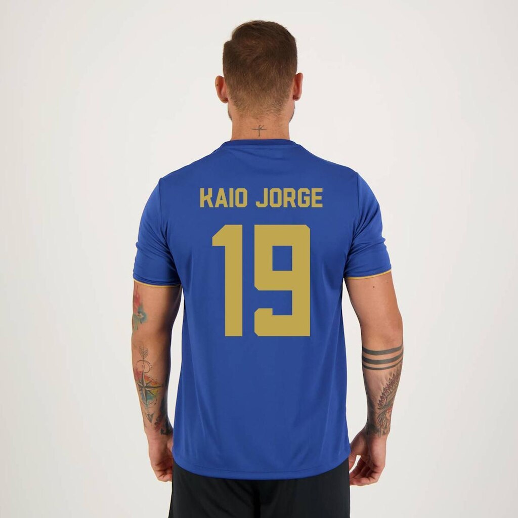 Camisa Cruzeiro Brains Azul 19 Kaio Jorge