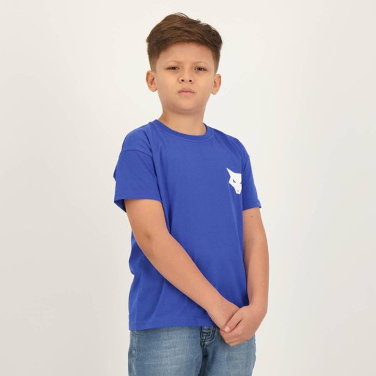 Camisa Cruzeiro Cabuloso Infantil Azul
