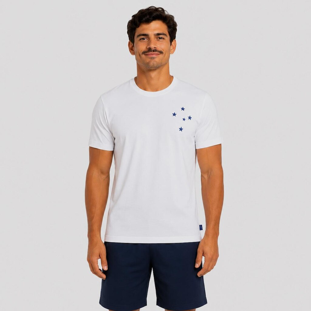 Camisa Cruzeiro Classic Branca