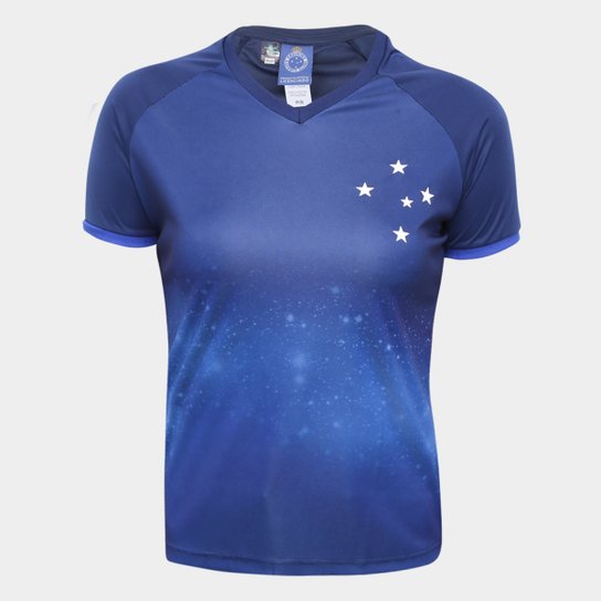 Camisa Cruzeiro Constelação Edição Limitada Feminina - Azul+Marinho é ruim? Camisa Cruzeiro Constelação Edição Limitada Feminina - Azul+Marinho é boa?
