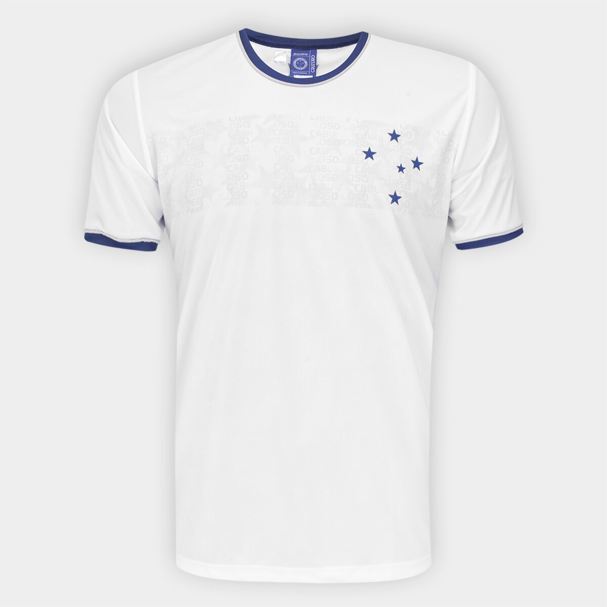 Camisa Cruzeiro Copas Braziline Masculina Menor preço em Camisa Cruzeiro Copas Braziline Masculina