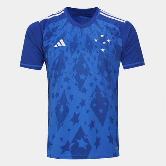 Camisa Cruzeiro I 24/25 - Gabi N° 9 - Torcedor Adidas Masculina