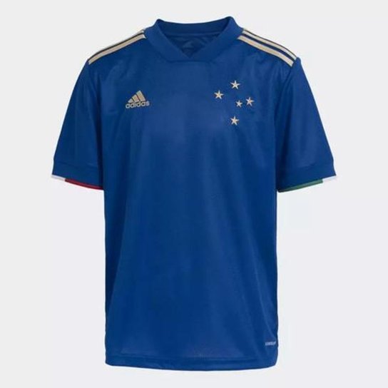 Camisa Cruzeiro I Infantil Adidas 20/21 - GL0027