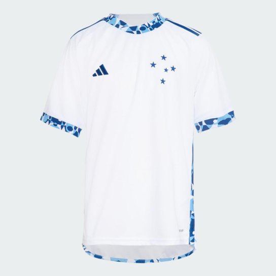 Camisa Cruzeiro Infantil II 24/25 Adidas Masculina