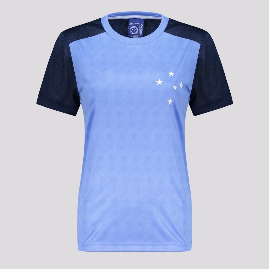 Camisa Cruzeiro Rede Feminina Azul