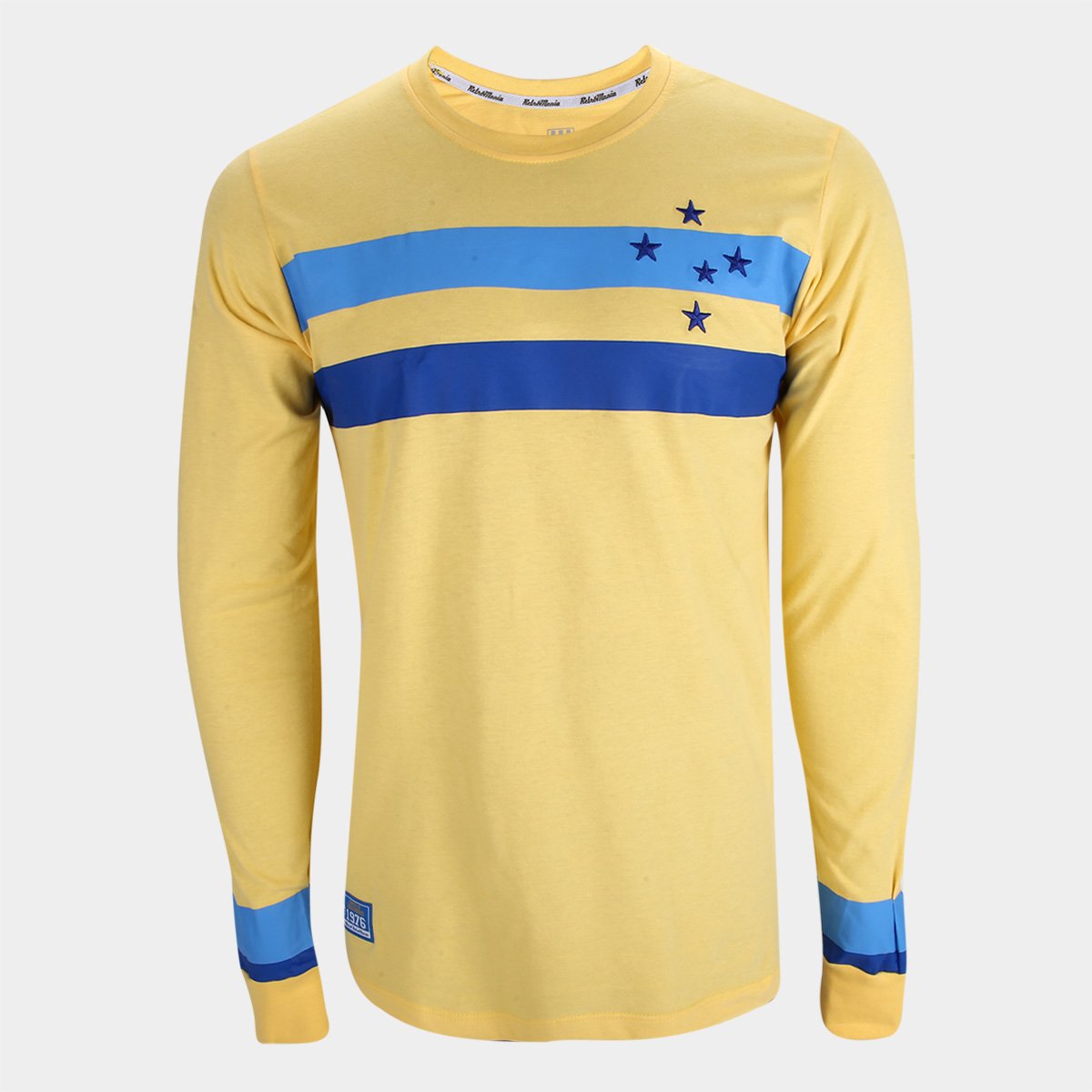 Camisa Cruzeiro RetrôMania 1976 Goleiro Masculina Menor preço em Camisa Cruzeiro RetrôMania 1976 Goleiro Masculina