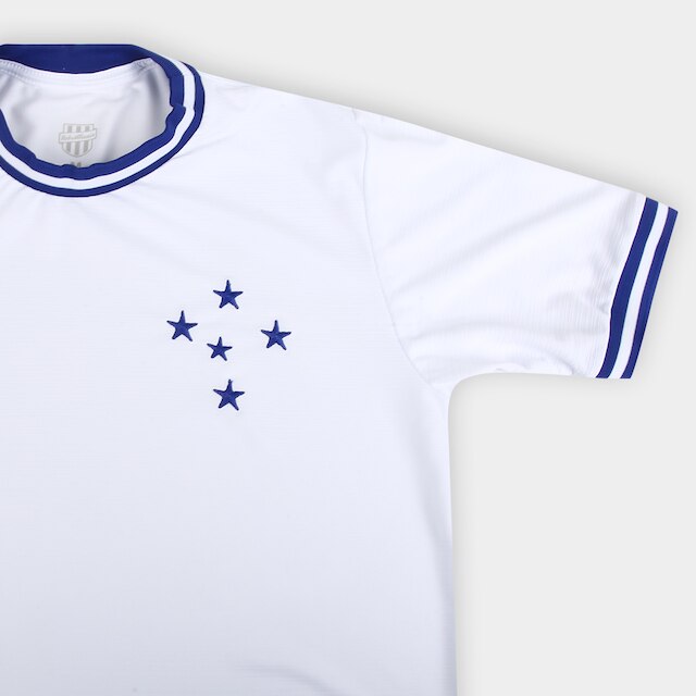 Camisa Cruzeiro RetrôMania Jacquard Masculina