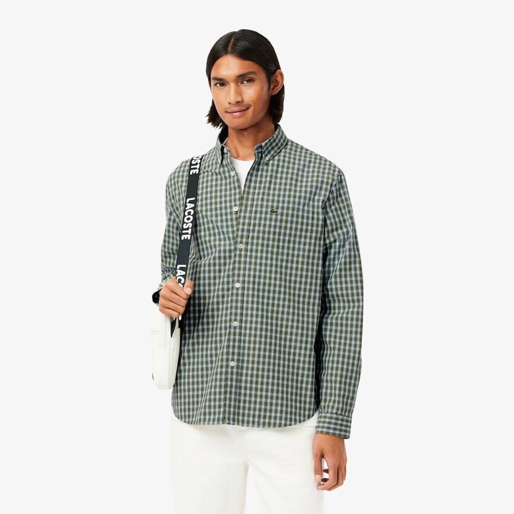 Camisa  de Algodão Popeline Regular Fit Masculina