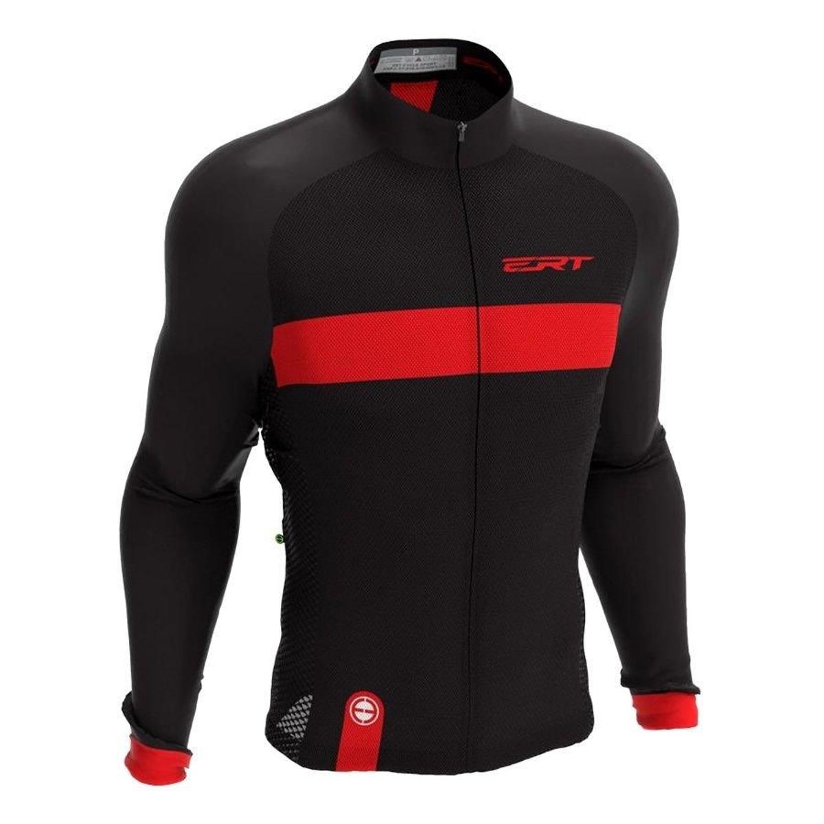 camisa ciclismo manga longa netshoes
