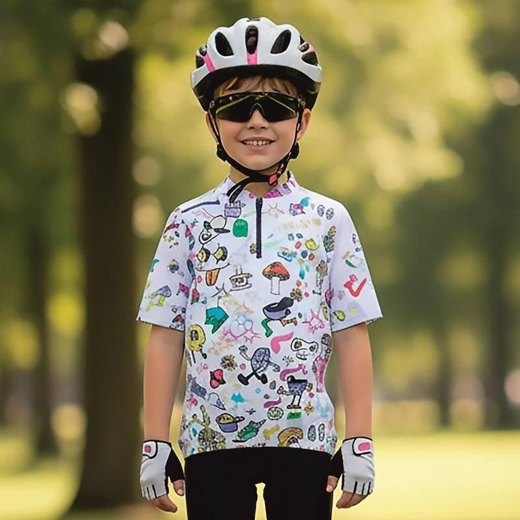 Camisa de Ciclismo Infantil Márcio May Paint