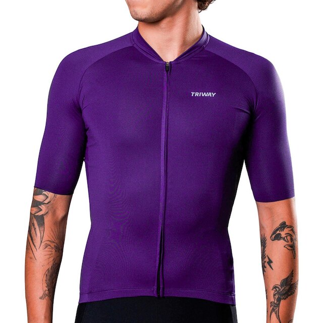 Camisa Triway Sports Roxa Ciclismo em promoção na Netshoes!