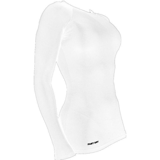Camisa de compressão térmica feminina United Rash Guard tecnologia Fast Dry T FPS 50+ - amarelo-g - Branco Menor preço em Camisa de compressão térmica feminina United Rash Guard tecnologia Fast Dry T FPS 50+ - amarelo-g - Branco