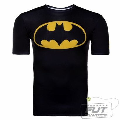 Camisa de Compressão Under Armour Batman - Preto | Netshoes