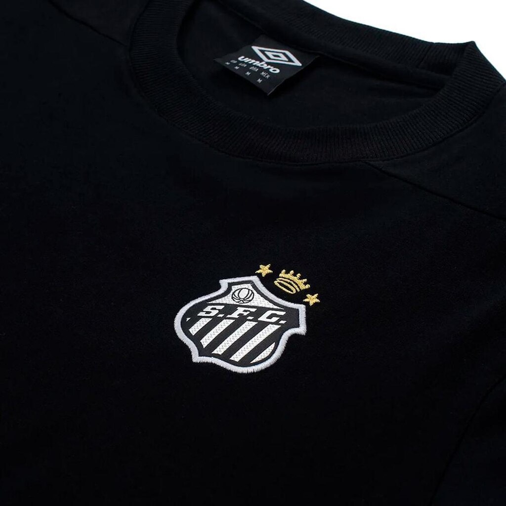 CAMISA DE CONCENTRAÇÃO UMBRO SANTOS 2026 MASCULINA - PRETO GGG