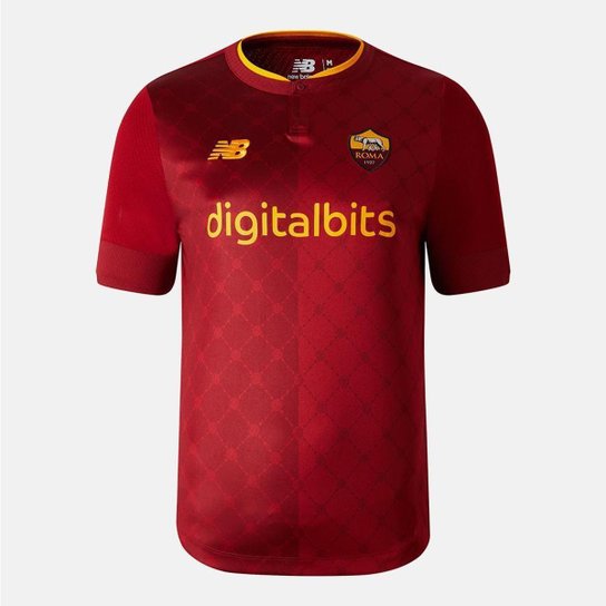 Camisa de Futebol AS Roma Home New Balance Masculina - Vermelho é ruim? Camisa de Futebol AS Roma Home New Balance Masculina - Vermelho é boa?