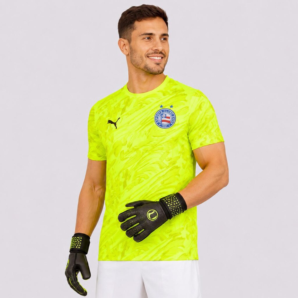Camisa de Goleiro Bahia III 26/27 Torcedor Puma Masculina
