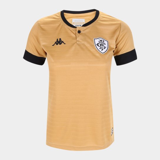 Camisa de Goleiro Botafogo III 21/22 s/n° Torcedor Kappa Feminina - Dourado Menor preço em Camisa de Goleiro Botafogo III 21/22 s/n° Torcedor Kappa Feminina - Dourado