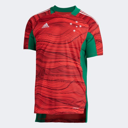 Camisa de Goleiro Cruzeiro I 21/22 s/n° Torcedor Adidas Masculina - Vermelho Menor preço em Camisa de Goleiro Cruzeiro I 21/22 s/n° Torcedor Adidas Masculina - Vermelho