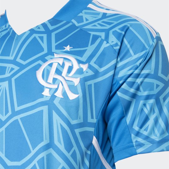 Camisa de Goleiro Flamengo I 22/23 s/n° Torcedor Adidas Masculina