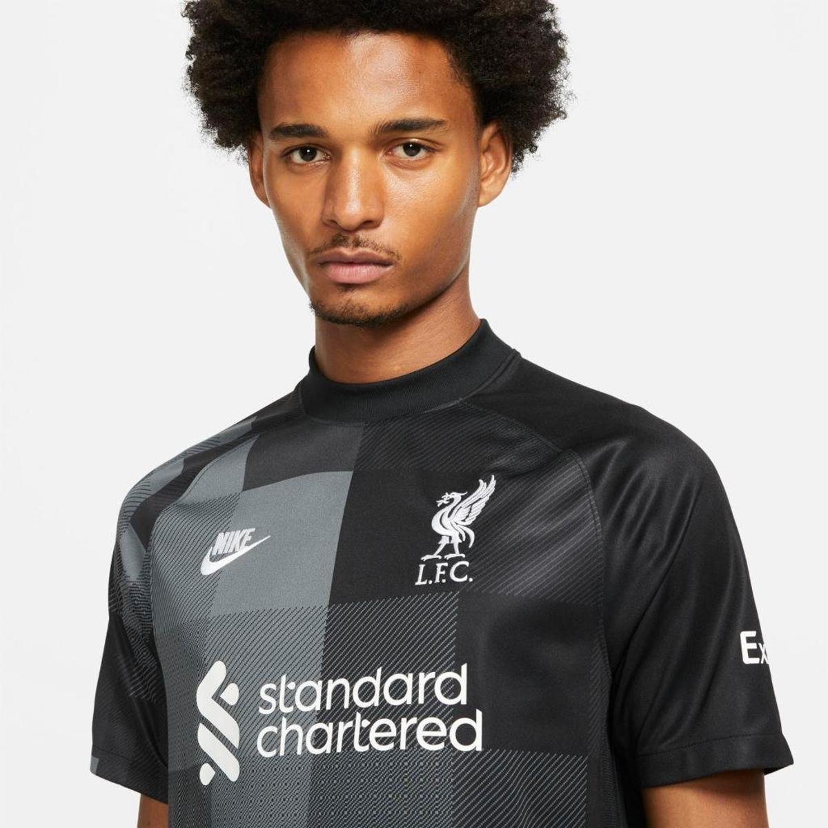 camisa goleiro liverpool preta 2019