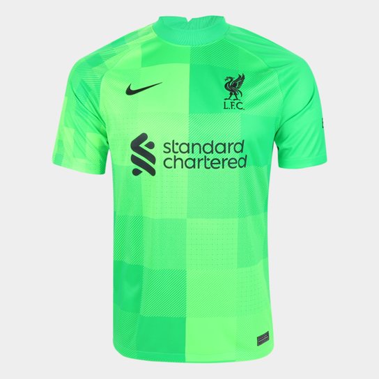Camisa de Goleiro Liverpool 21/22 s/n° Torcedor Nike Masculina - Verde+Preto é ruim? Camisa de Goleiro Liverpool 21/22 s/n° Torcedor Nike Masculina - Verde+Preto é boa?