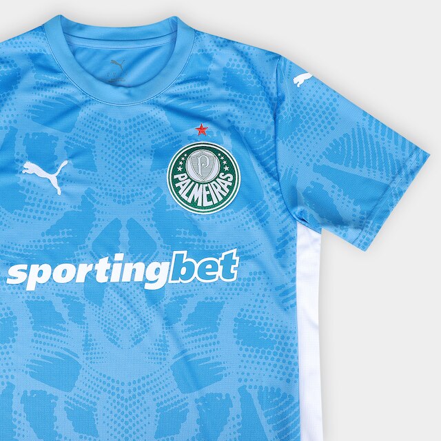Camisa de Goleiro Palmeiras I 25/26 s/n Torcedor Puma Masculina