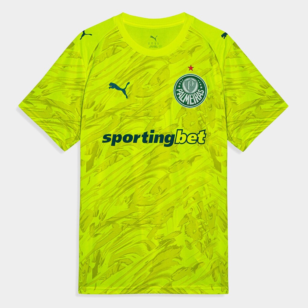 Camisa de Goleiro Palmeiras III 26/27 Torcedor Puma Masculina