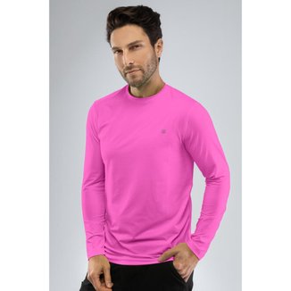Camisa de Pesca POLIAMIDA Básica Proteção UV50 Steel Fish