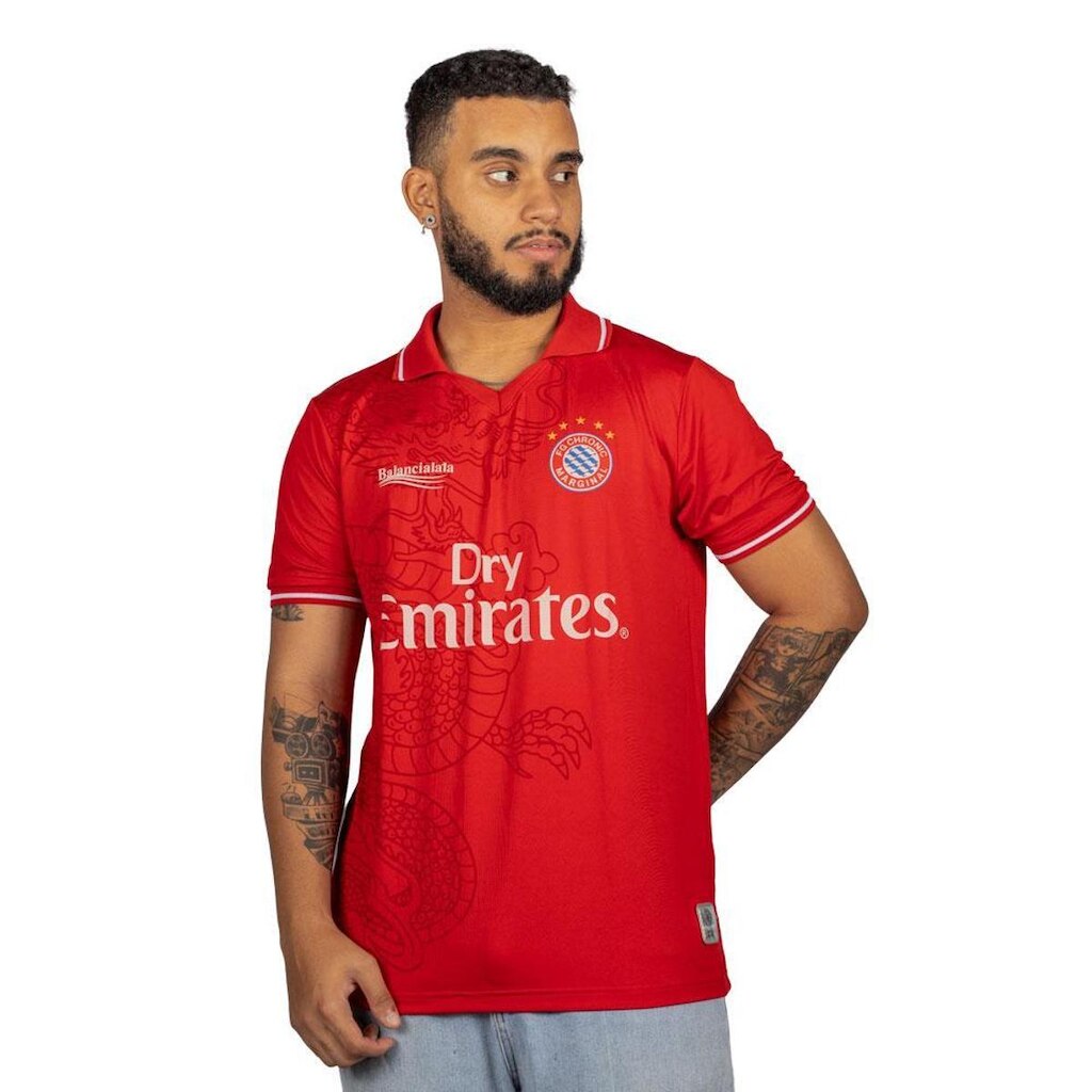Camisa de Time Chronic Dry Emirates Vermelho