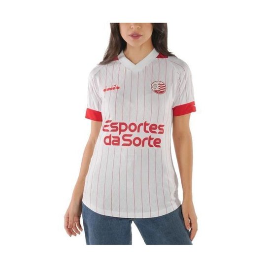 Camisa Diadora Náutico Fan Padrao ll 2024 Sn Feminina