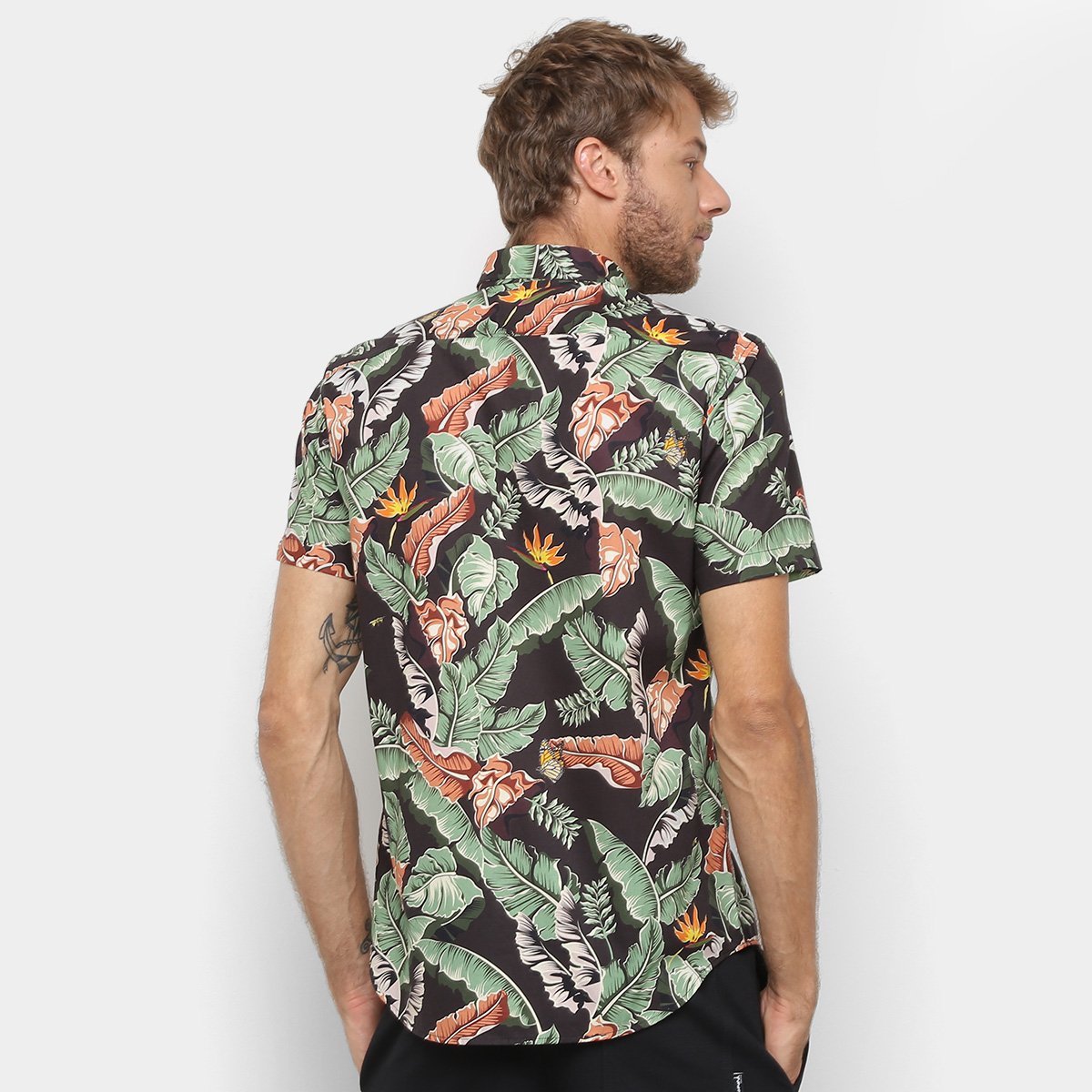 camisa diamond tropical
