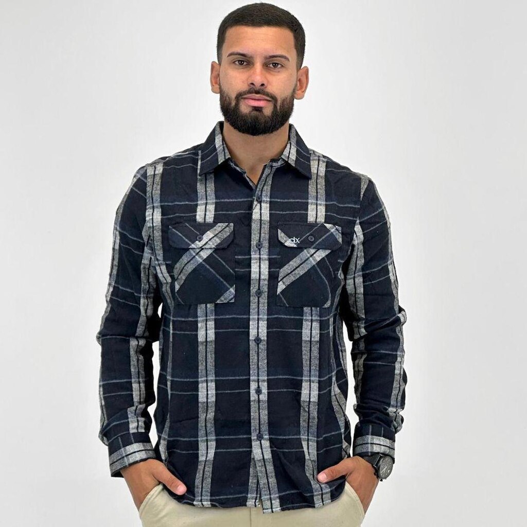 Camisa Dixie Xadrez Masculina