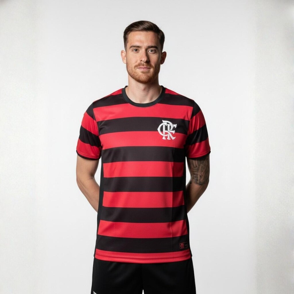 Camisa do Flamengo Masculina Logo TPU